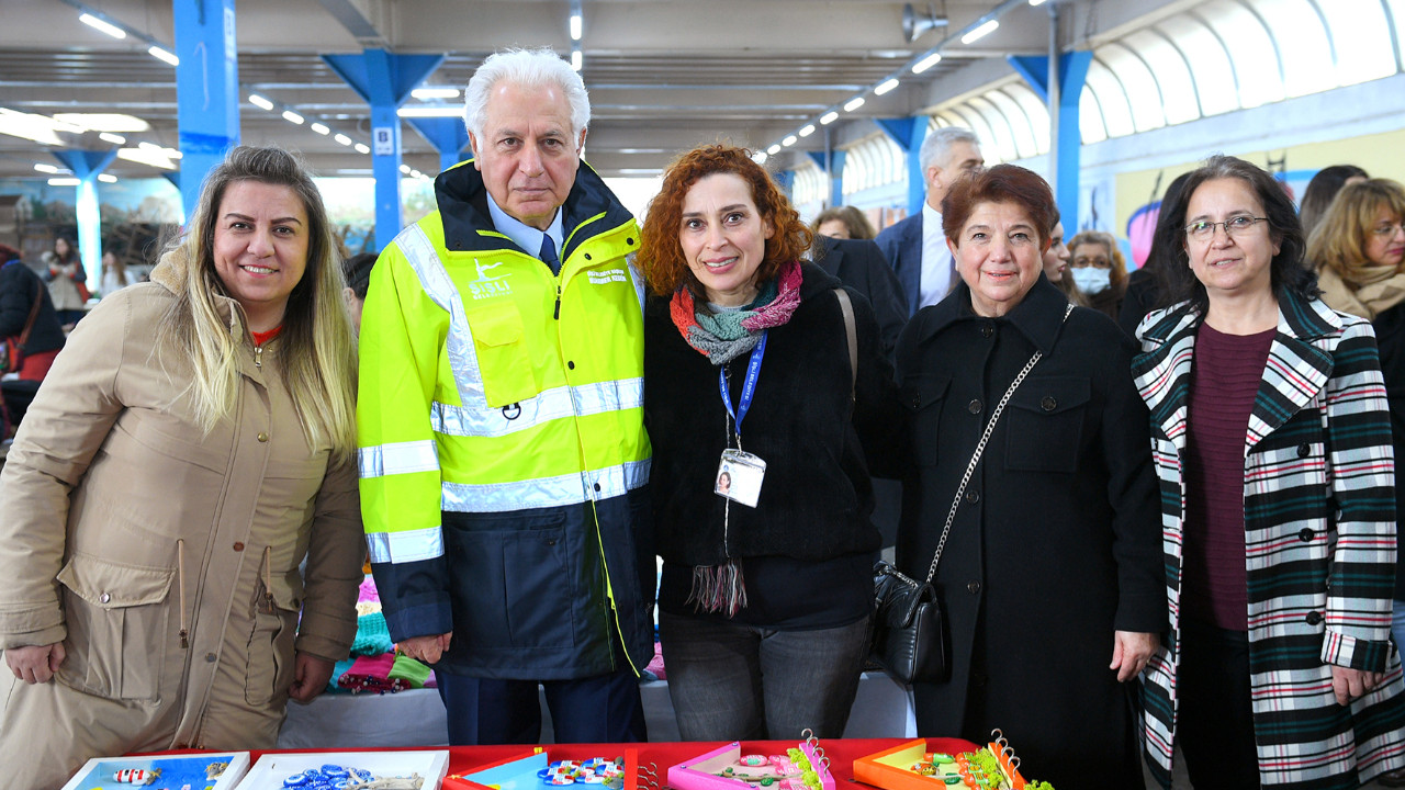 Şişli'de Feriköy Organik Pazarı her Salı kadınların