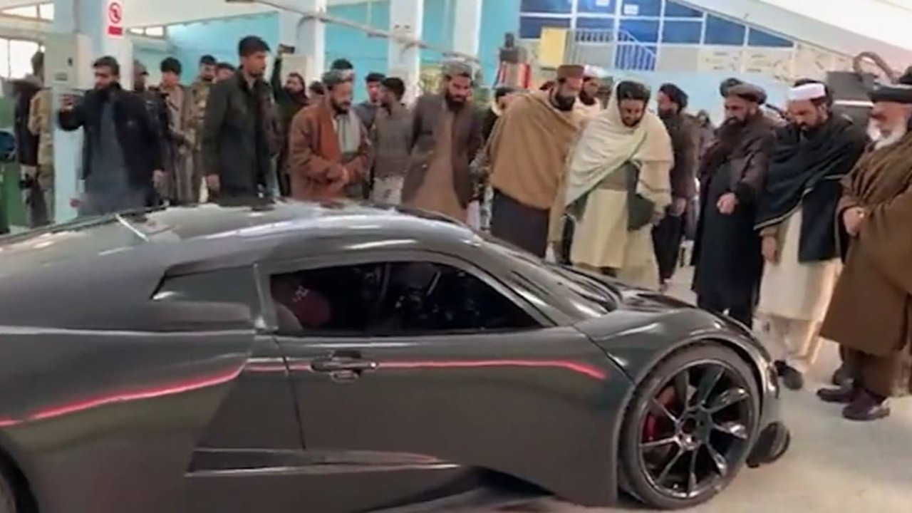 Bu da Taliban'ın yerli ve milli otomobili: Mada 9