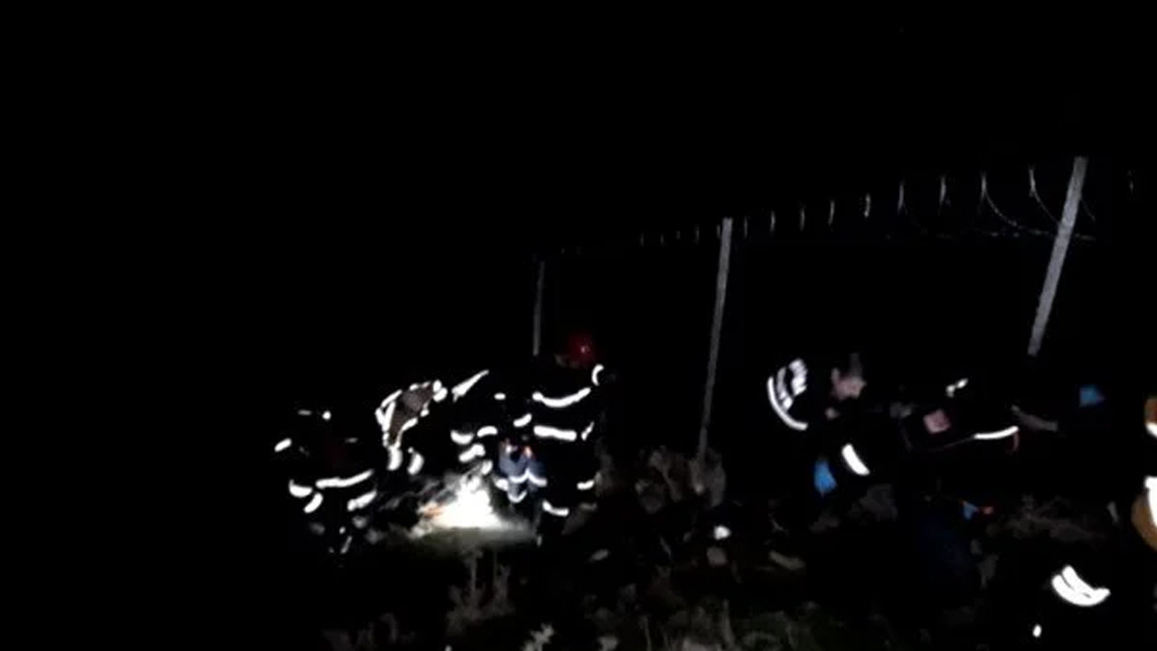 Uçuruma yuvarlanan asteğmen hayatını kaybetti