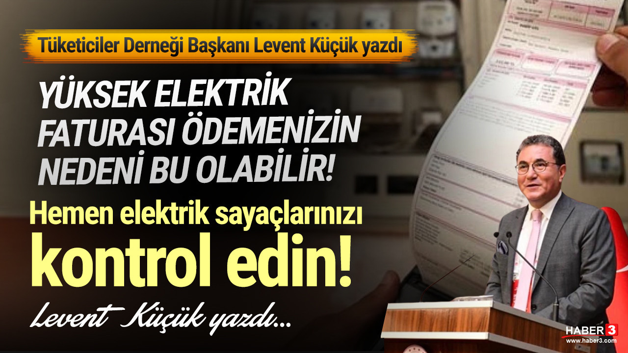 Tüketiciler Derneği (TÜDER) Genel Başkanı Levent Küçük yazdı: Elektrik sayacınızın saati 1 saat geri mi ?