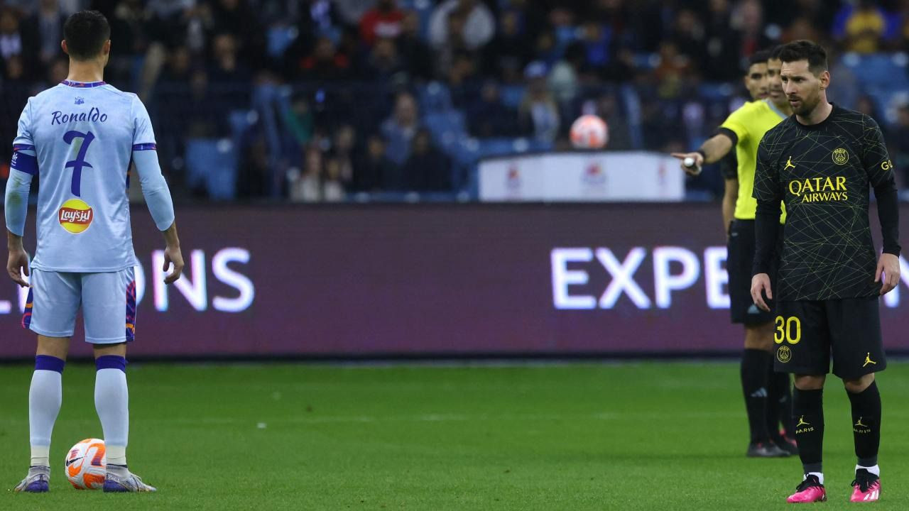 Messi ve Ronaldo'nun karşı karşıya geldiği maçta gol yağmuru - Resim: 2