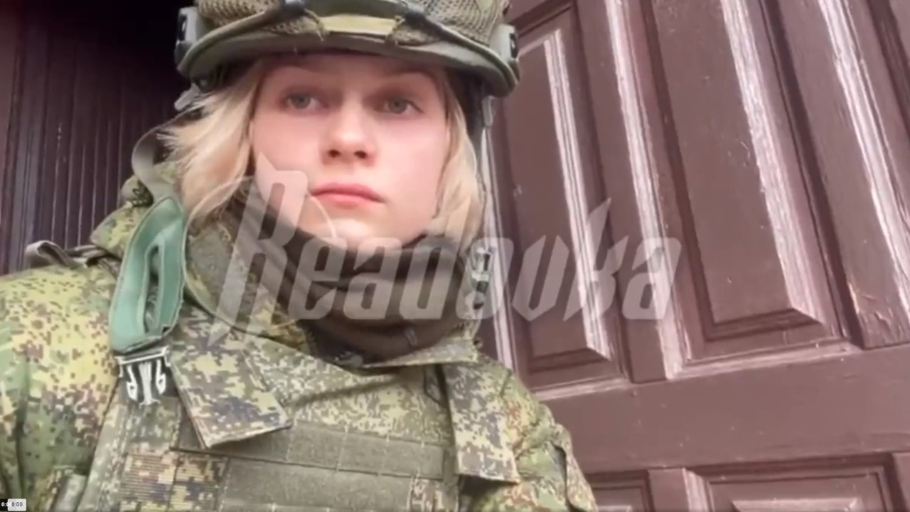 Rus kadın savaş muhabiri canlı yayında vuruldu
