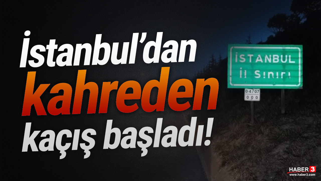 İstanbul'dan ''kira kaçışı'' başladı!
