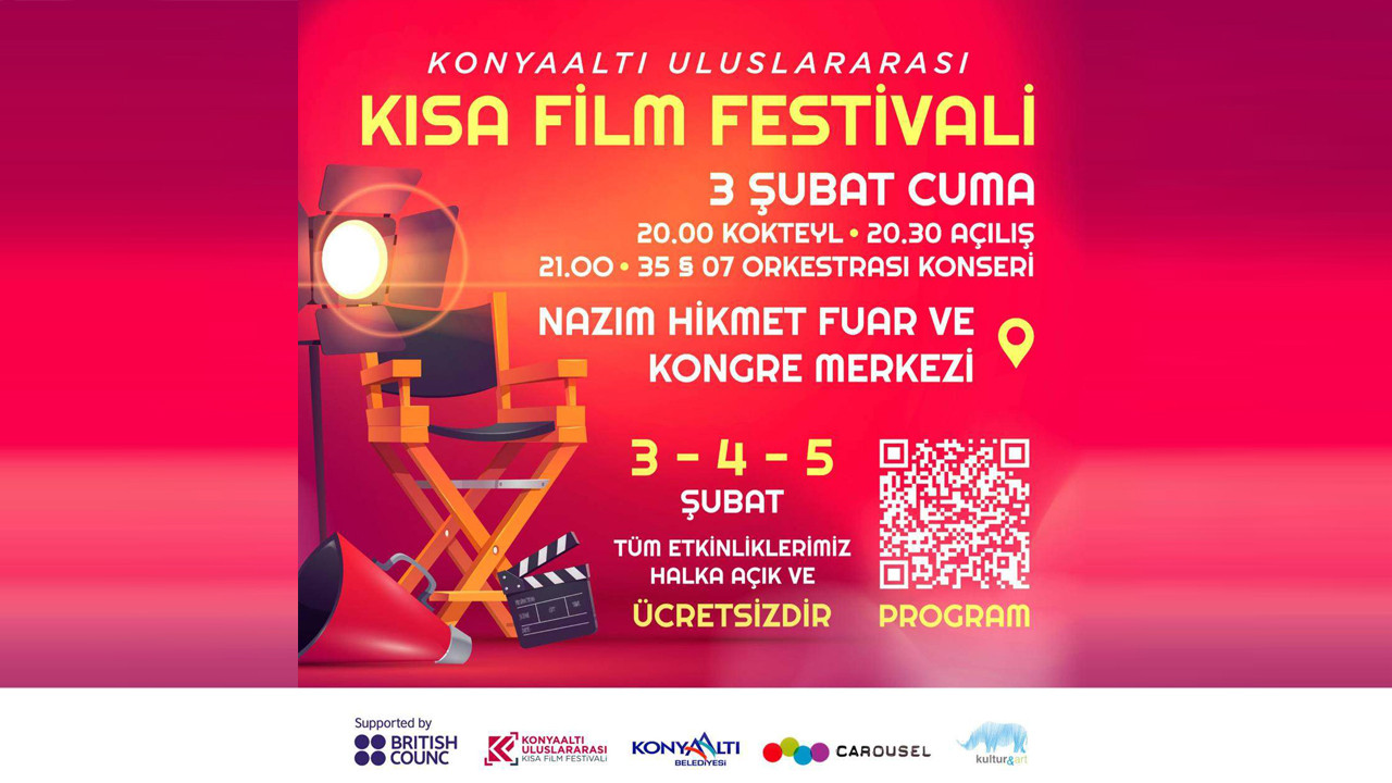 Konyaaltı'nda kısa film festivali başlıyor