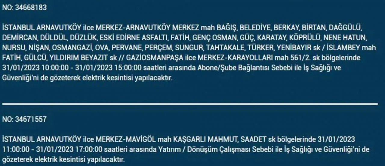 İstanbul'da büyük elektrik kesintisi! - Resim: 3