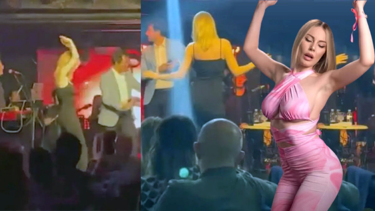 Hande Sarıoğlu'nun Prestij Meselesi galasındaki dans şovu olay oldu