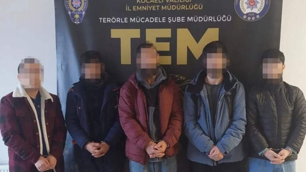 Kocaeli'de DEAŞ operasyonu: 5 tutuklama