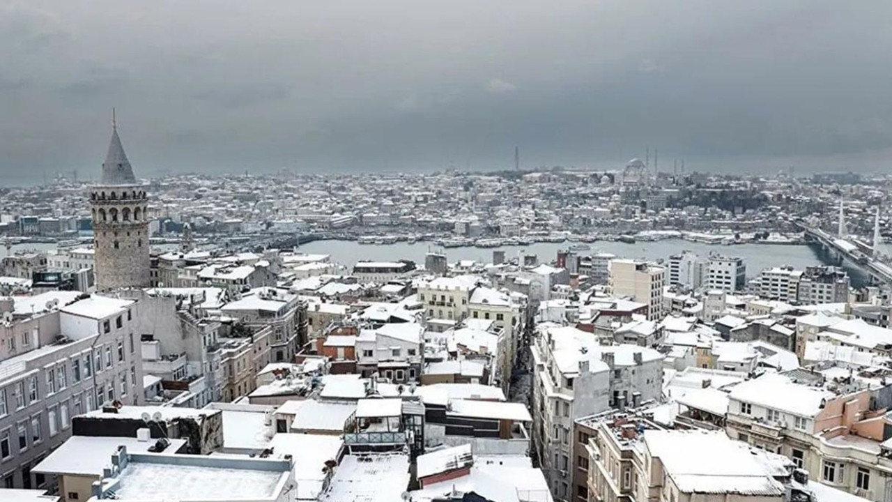 İstanbul'a peş peşe kar uyarısı: Okullar tatil edilebilir