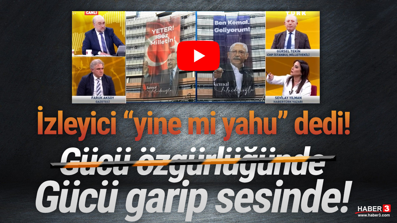 Bir gizemli ses daha... Habertürk canlı yayını yine ''gıcırdadı''