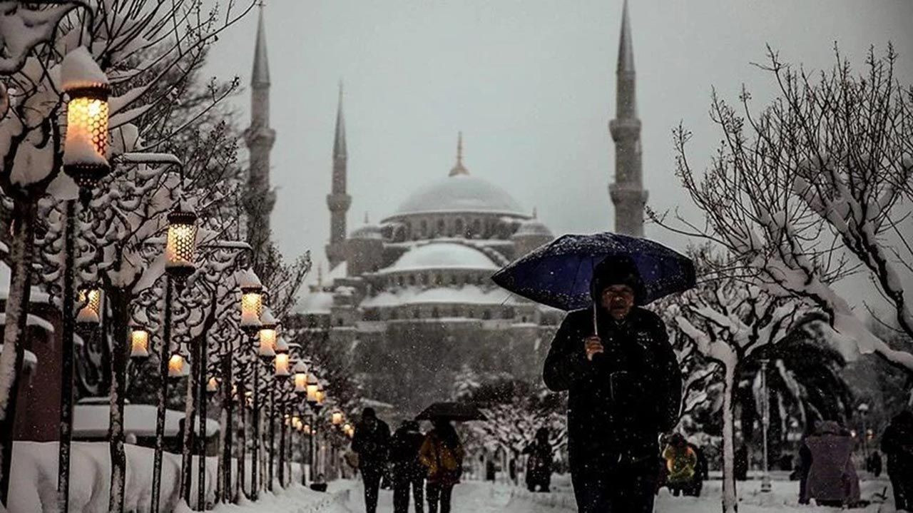 Beklenen kar yağışı başladı: İstanbul beyaza büründü - Resim: 4