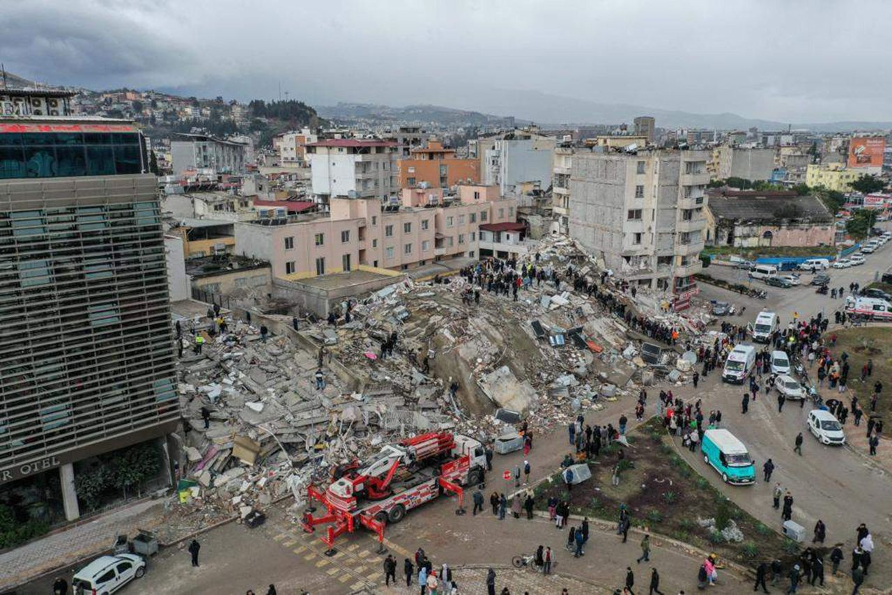 Depremin merkez üssü Kahramanmaraş havadan görüntülendi - Resim: 4