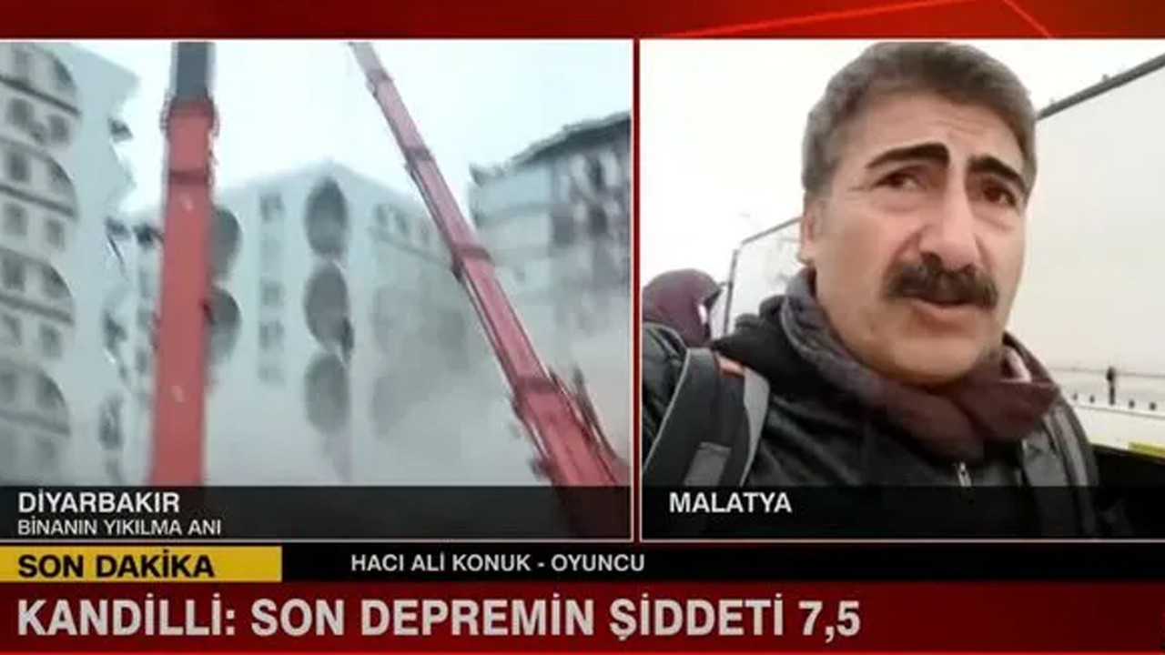 Ünlü oyuncu korku dolu anları böyle anlattı: 10 tane bina gözümün önünde yıkıldı