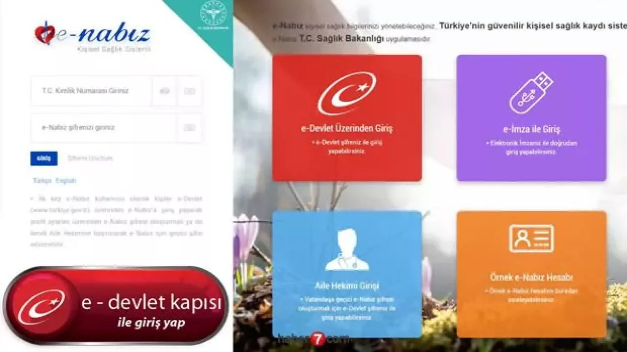 Yakınlarından bilgi almak isteyenler için e-Nabız'a yeni özellik