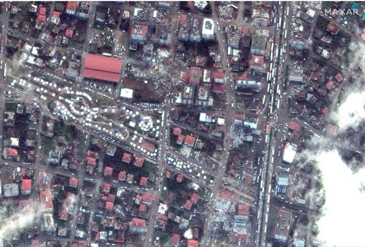 Deprem bölgesi uzaydan böyle görüntülendi - Resim: 3