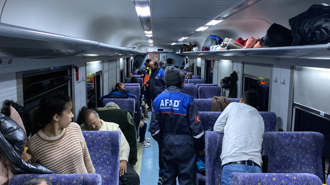 TCDD'den depremzedelere ücretsiz tren