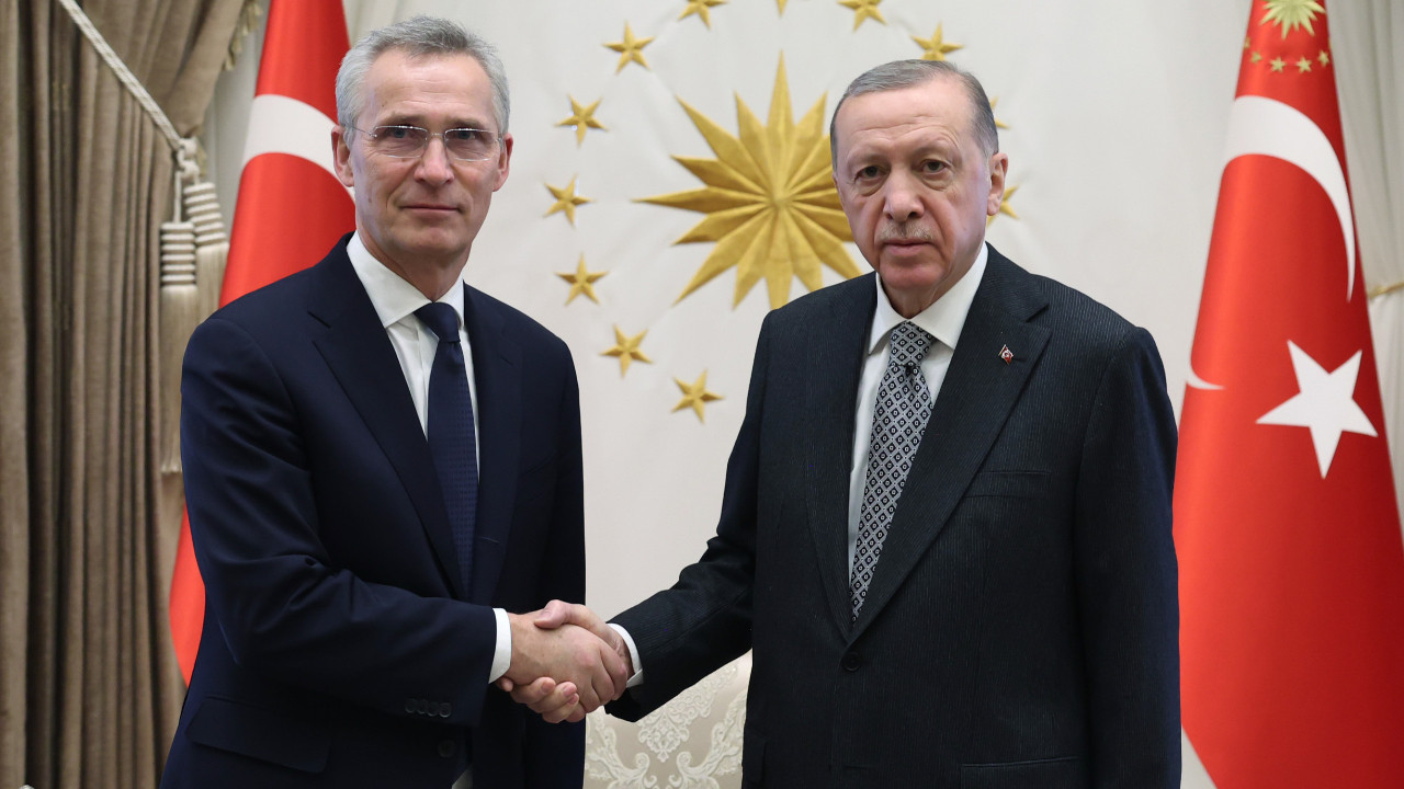 Cumhurbaşkanı Erdoğan, Stoltenberg ile görüştü