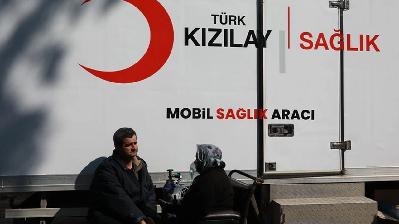 Kızılay, mobil sağlık araçlarının güncel konumlarını paylaştı