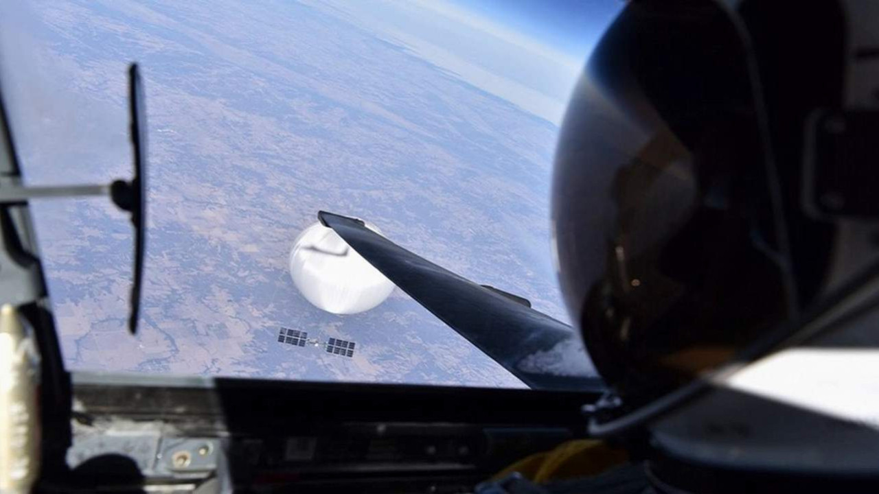 ABD'li savaş pilotu ''o cisimi'' böyle görüntüledi