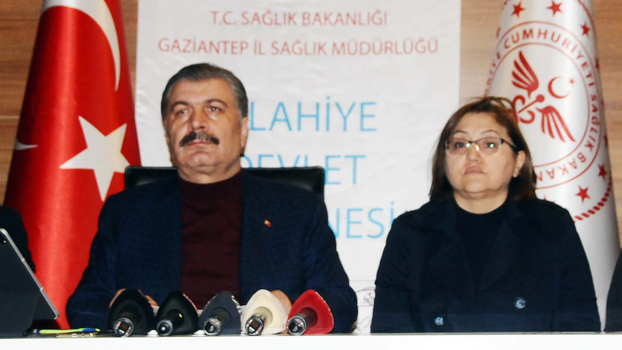 Bakan Koca, Gaziantep'te depremin acı bilançosunu açıkladı