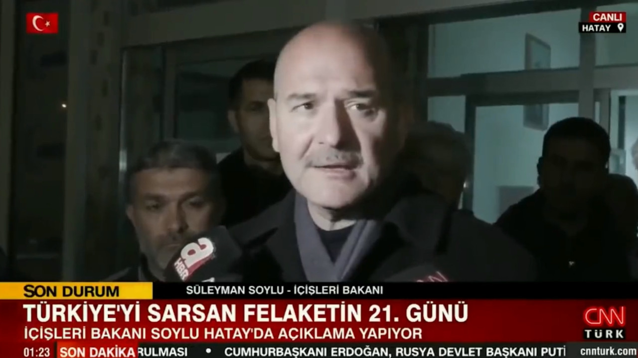 Bakan Soylu: ''Güvenlik ve asayiş problemimiz yok''