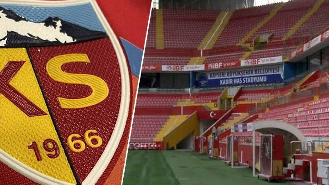 Kayserispor'dan Fenerbahçe taraftarının stadyuma alınmaması kararıyla ilgili açıklama