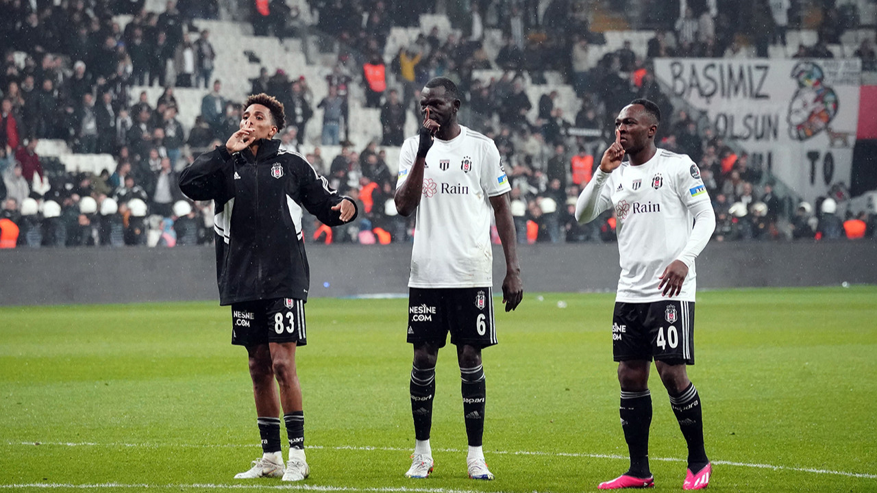 Beşiktaş 3 maç sonra 3 puana kavuştu
