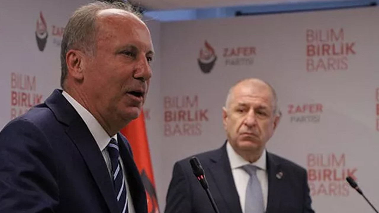 Ümit Özdağ duyurdu: Muharrem ince ittifaktan ayrıldı