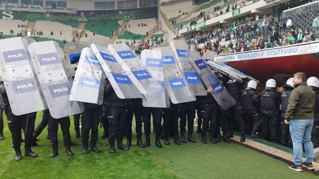 Bursaspor Amedspor maçından yeni görüntüler ortaya çıktı