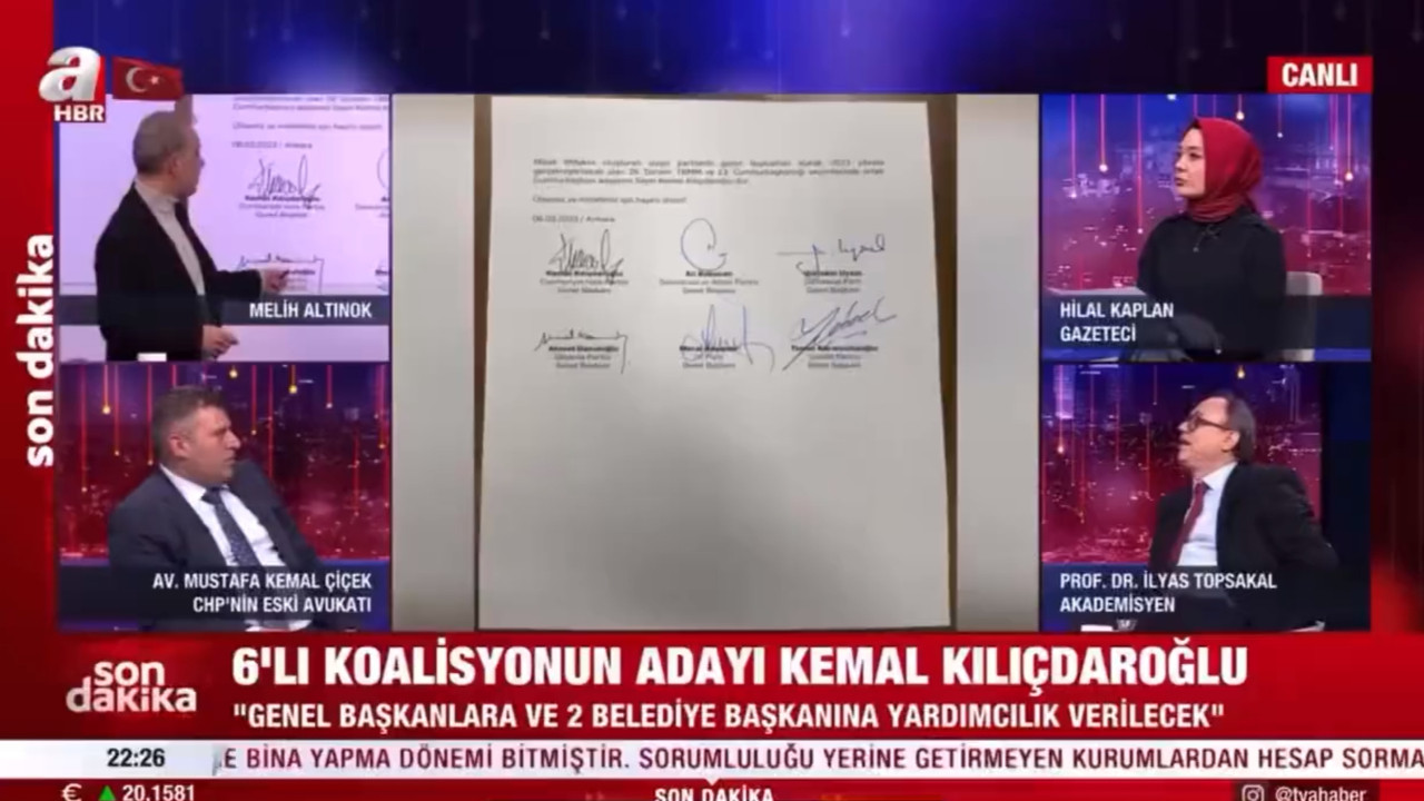 Dün akşamın en komik canlı yayını! A Haber yaptı yine yapacağını