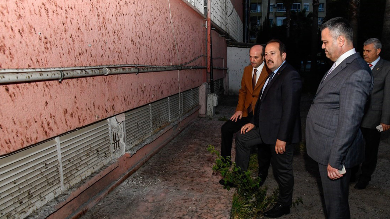 Mersin'de 76 okula ''deprem'' tahliyesi
