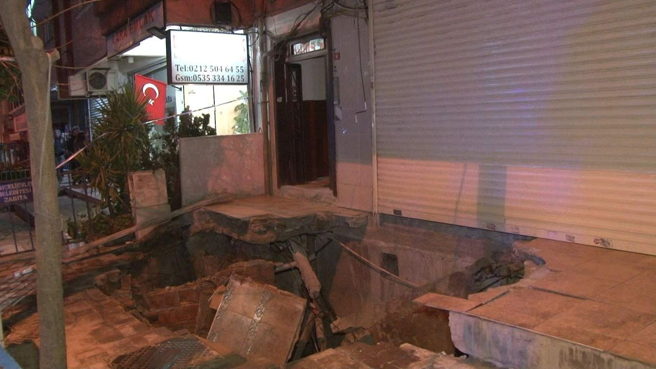 İstanbul'da bir apartmanda çökme! Gece yarısı tahliye edildi - Resim: 4