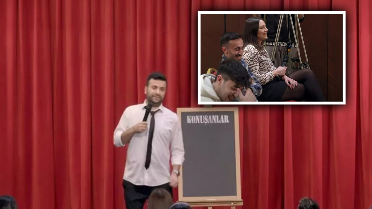 Hasan Can Kaya'dan Konuşanlar'daki mini etekli konuğunu utandıran espri