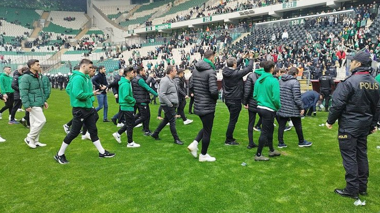 Amedspor maçı sonrası Bursaspor'a verilen ceza belli oldu