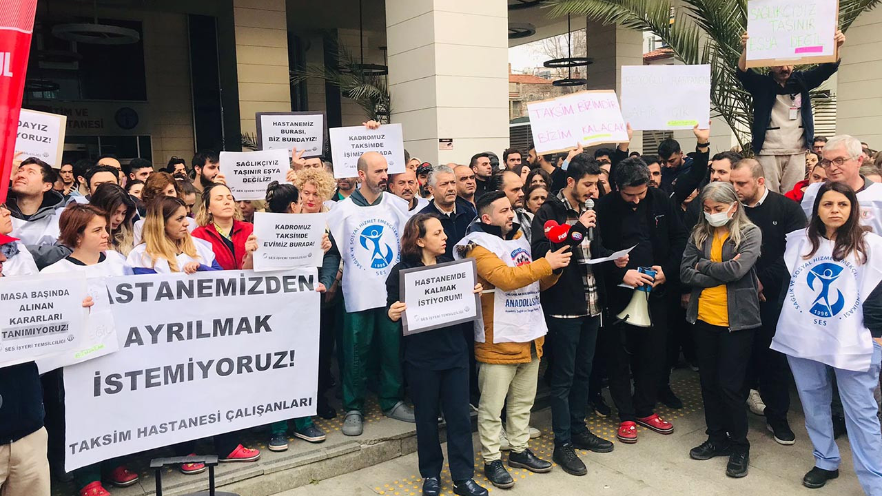 Cerrahpaşa'nın tahliyesi Taksim Eğitim ve Araştırma Hastanesi'ni karıştırdı