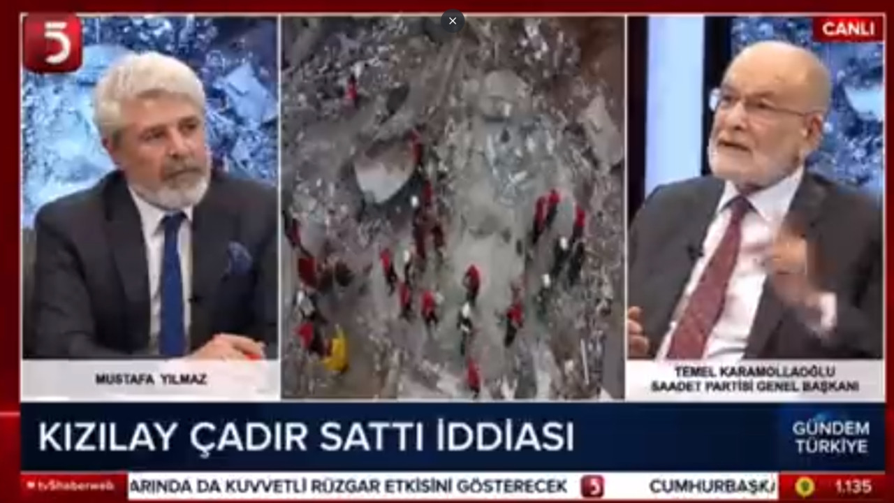 Canlı yayında isyan etti: ''Kızılay'a kan bile vermem''