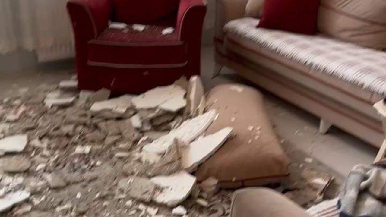 İstanbul'da deprem paniği! Bir anda çöktü