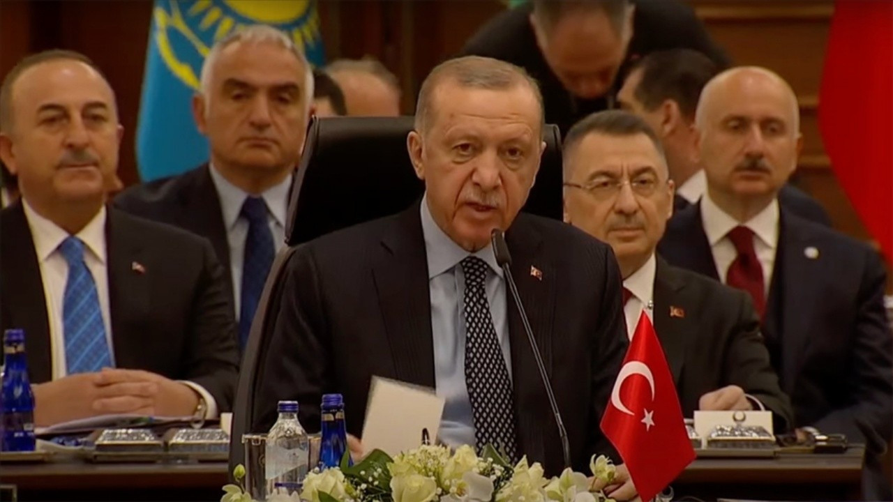Erdoğan: ''Bu afetler karşısında eldeki imkanlar yetersiz kalıyor''