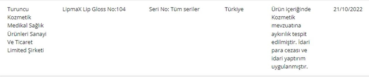 Bakanlık tek tek ifşa etti! İşte güvensiz ürünler listesi - Resim: 6