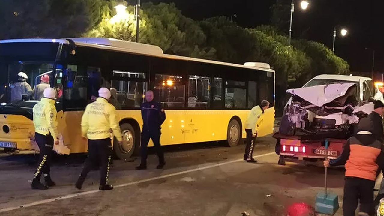 İETT otobüsü kaza yaptı: Ölü ve yaralılar var
