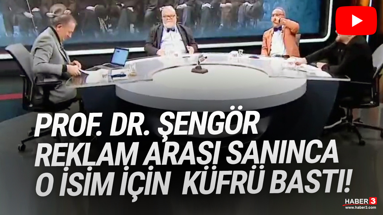 Prof. Dr. Celal Şengör küfrü bastı, stüdyoda kahkaha tufanı koptu
