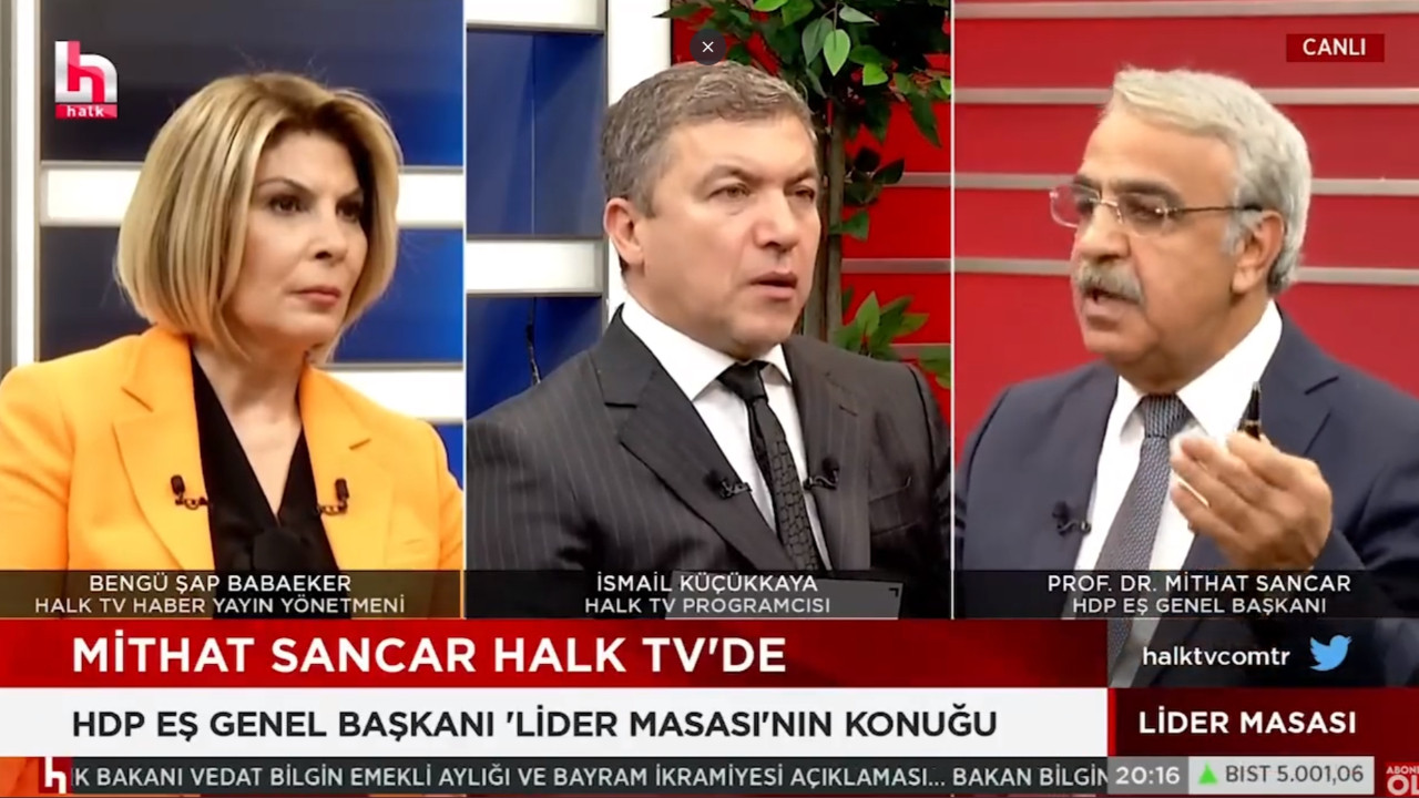 HDP ittifak kararını verdi! Sancar açıkladı