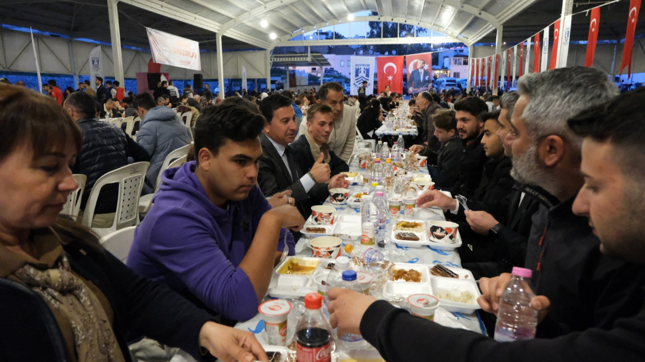 Bodrum'da mahalle iftarları başladı