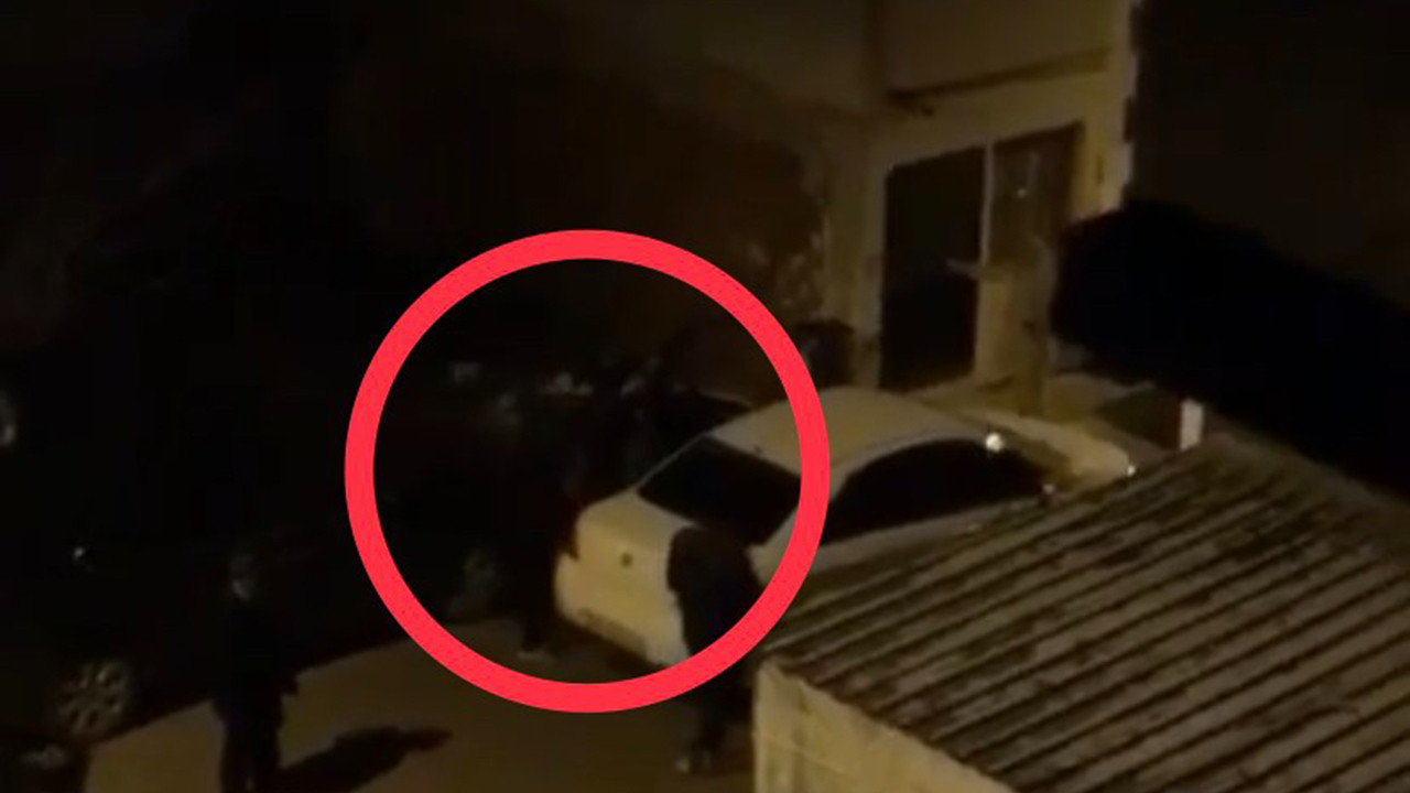 Pompalı tüfekli ev sahibi - kiracı kavgası kamerada!