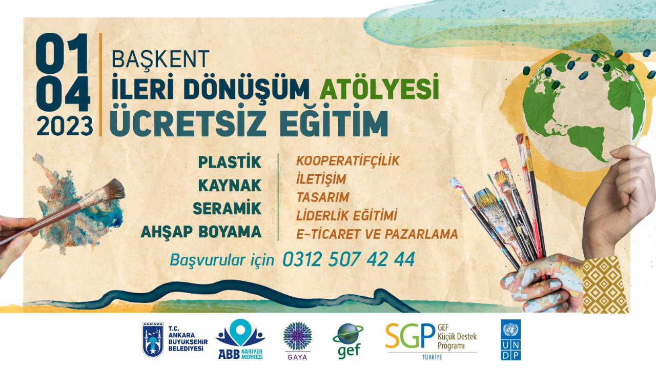 Ankara Büyükşehir'den yeni bir sıfır atık projesi: İleri Dönüşüm Atölyesi başlıyor