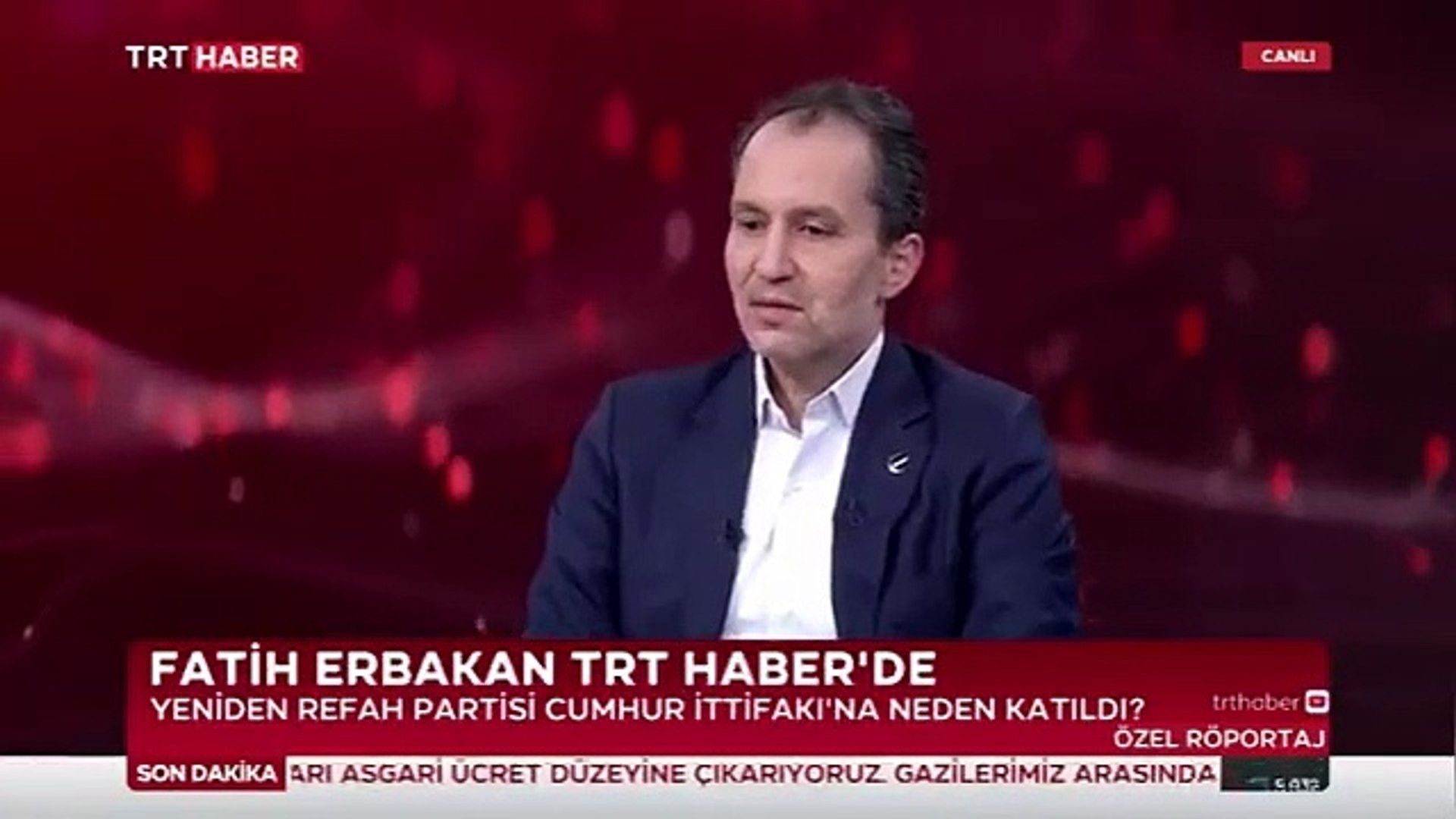 Fatih Erbakan: ''Ülkemizin CHP zihniyetine teslim olmasını istemiyoruz''