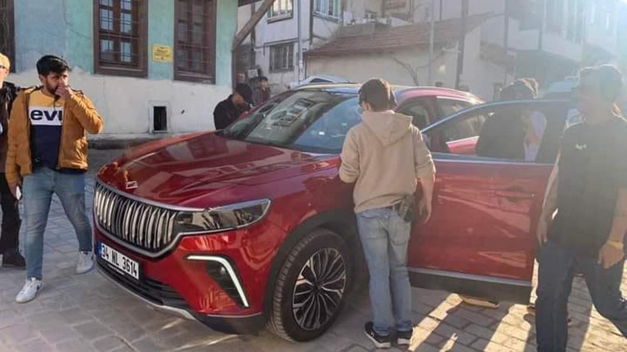 Yerli otomobil Togg o ilimizde ortaya çıktı