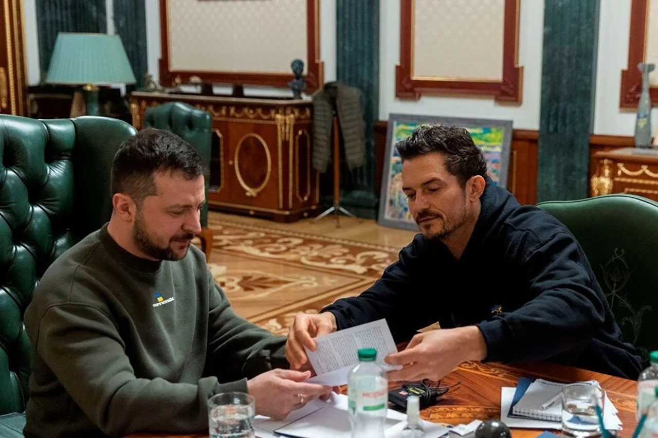 Orlando Bloom, Zelenski