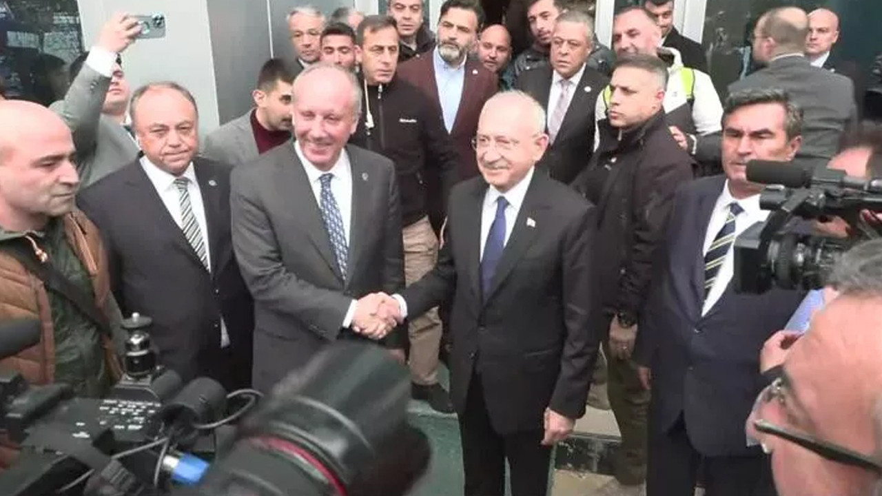 Kemal Kılıçdaroğlu, Muharrem İnce'den görüşme sonrası açıklama