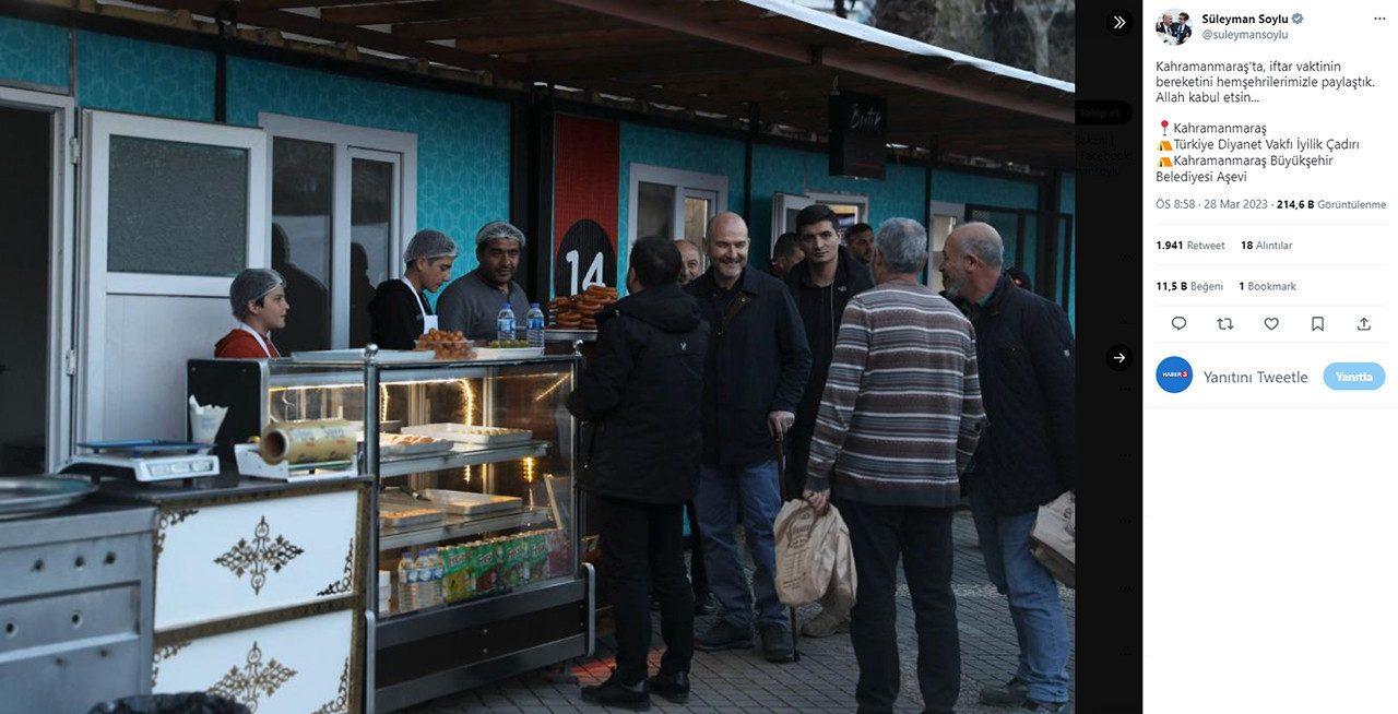 Bakan Soylu baston kullanmaya başladı
