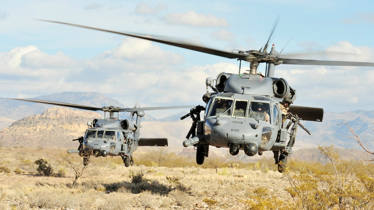 ABD'de 2 askeri helikopter düştü